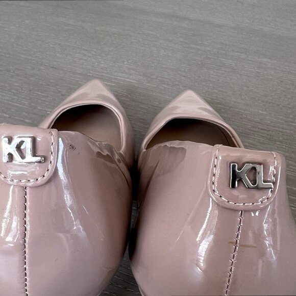 Karl Lagerfeld Paris Poyale Dress Pump Heels - Picture 6 of 13